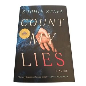 Count My Lies by Sophie Stava Book Hardcover with Dust Jacket NEW